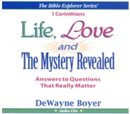 mp3 DOWNLOAD >> 1st CORINTHIANS >> Life, Love & The Mystery Revealed >> Answers To Questions That Really Matter 