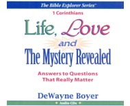 mp3 DOWNLOAD >> 1st CORINTHIANS >> Life, Love & The Mystery Revealed >> Answers To Questions That Really Matter 